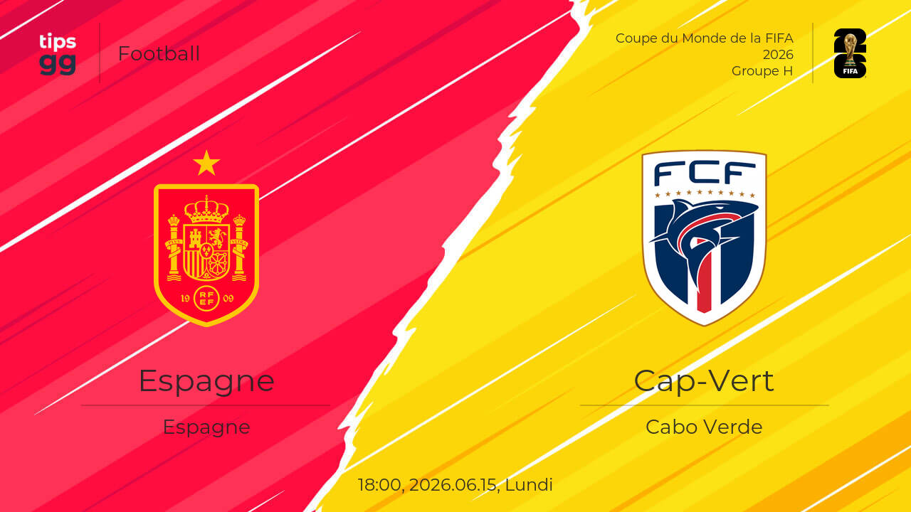 découvrez notre pronostic pour le match espagne-cap-vert lors du mondial 2026, avec analyse des équipes, conseils de paris et tendances clés.