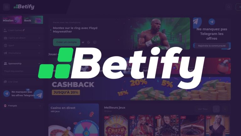 Avis Betify : bonus, inscription et fiabilité du casino