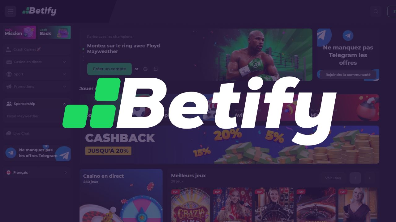 Avis Betify : bonus, inscription et fiabilité du casino